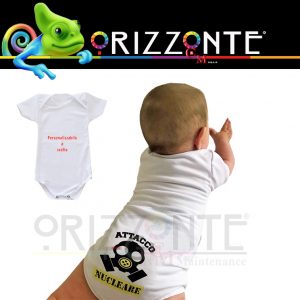 Body in cotone personalizzabile bambini neonati cotone anallergico certificato