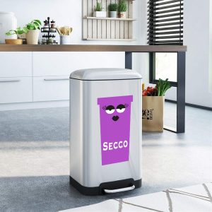 Cartello per secchio Secco