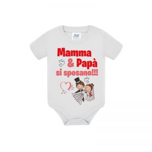 Body bimba bimbo Mamma e papà si sposano!