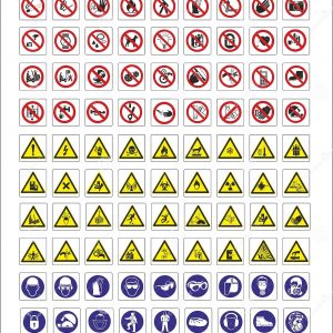 Adesivi segnaletica di sicurezza