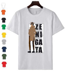 T-Shirt uomo donna bambino in cotone manica corta personalizzata con Zenigata