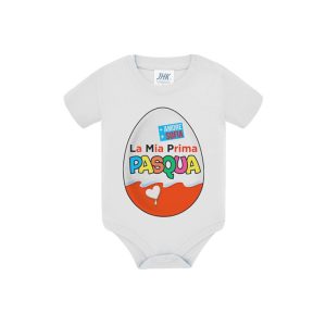 Body bimbo bimba in cotone La mia prima Pasqua