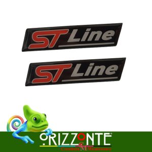 Adesivo resinato compatibile ST LINE 3d per auto e moto sport stickers R51