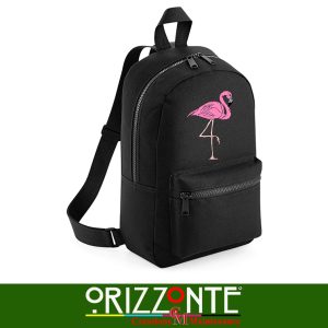 Zaino borsa donna da ragazza scuola passeggio moda viaggio fenicottero rosa