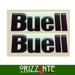 Adesivi BUELL compatibili Resinati Stickers per serbatoio nero Black R55