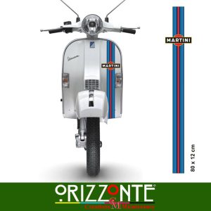 ADESIVO MARTINI Vespa scooter auto moto Striscia scudo Stickers Racing Decal A9
