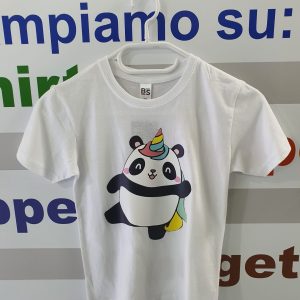 T-Shirt bambina stampa Unicorno