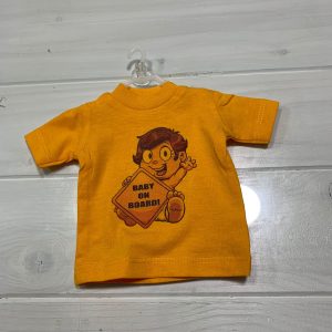 T-Shirt da auto stampa Baby on Board