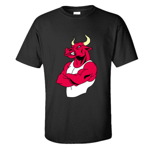 T-Shirt cotone personalizzata Bull toro Maglie uomo donna bambino Decalcomanie
