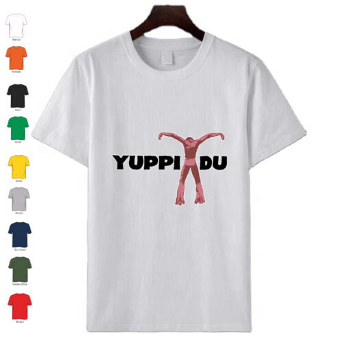 T-Shirt uomo donna in 100% cotone manica corta personalizzata Yuppi du
